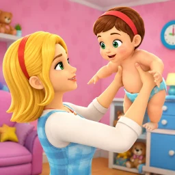 Mom Life Simulator Family Game 아이콘